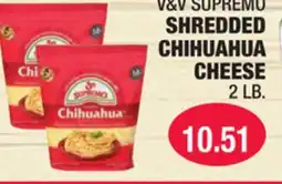 Carnicerias Jimenez V&V SUPREMO SHREDDED CHIHUAHUA CHEESE offer