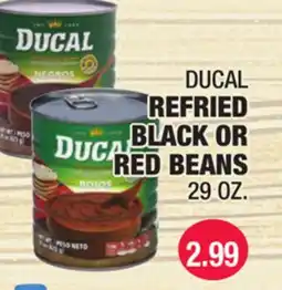 Carnicerias Jimenez DUCAL REFRIED BLACK OR RED BEANS offer