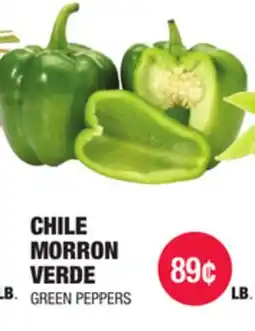 Carnicerias Jimenez CHILE MORRON VERDE offer