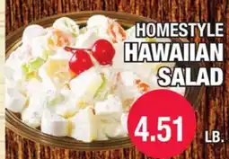 Carnicerias Jimenez HOMESTYLE HAWAIIAN SALAD offer