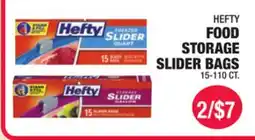 Carnicerias Jimenez HEFTY FOOD STORAGE SLIDER BAGS offer
