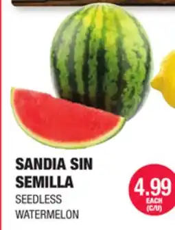 Carnicerias Jimenez SEEDLESS WATERMELON offer