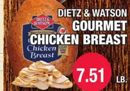 Carnicerias Jimenez DIETZ & WATSON GOURMET CHICKEN BREAST offer
