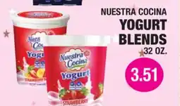 Carnicerias Jimenez NUESTRa COCINA YOGURT BLENDS offer