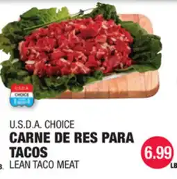 Carnicerias Jimenez CARNE DE RES PARA TACOS offer