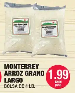 Carnicerias Jimenez MONTERREY ARROZ GRANO LARGO offer