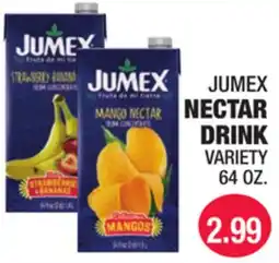Carnicerias Jimenez JUMEX NECTAR DRINK VARIETY offer