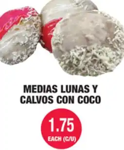 Carnicerias Jimenez MEDIAS LUNAS Y CALVOS CON COCO offer