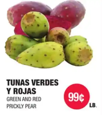 Carnicerias Jimenez TUNAS VERDES Y ROJAS offer