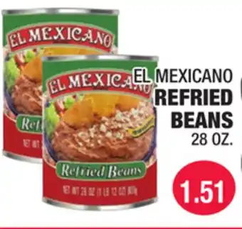 Carnicerias Jimenez EL MEXICANO REFRIED BEANS offer