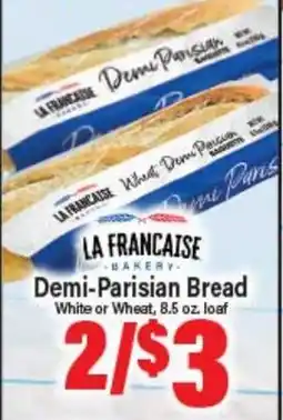 Angelo Caputo's Fresh Market LA FRANCAISE Demi-Parisian Bread offer