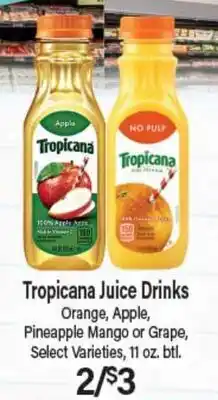 Angelo Caputo's Fresh Market Tropicana Juice Drinks offer