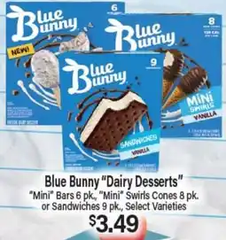 Angelo Caputo's Fresh Market Blue Bunny Dairy Desserts offer