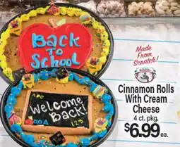 Angelo Caputo's Fresh Market Cinnamon Rolls With Cream Cheese offer