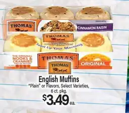 Angelo Caputo's Fresh Market English Muffins offer