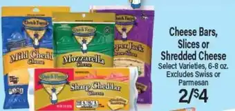 Angelo Caputo's Fresh Market Cheese Bars, Slices or Shredded Cheese offer