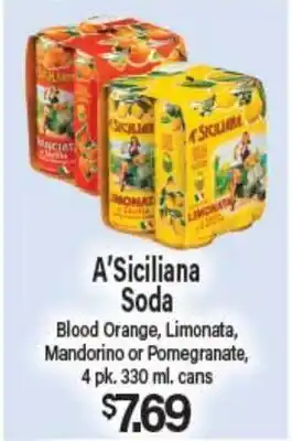 Angelo Caputo's Fresh Market A'Siciliana Soda offer