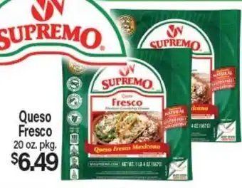 Angelo Caputo's Fresh Market Queso Fresco offer