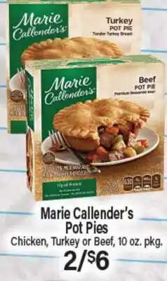 Angelo Caputo's Fresh Market Marie Callender's Pot Pies offer