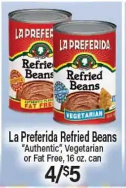 Angelo Caputo's Fresh Market La Preferida Refried Beans offer