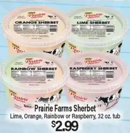 Angelo Caputo's Fresh Market Prairie Farms Sherbet offer