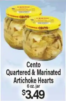 Angelo Caputo's Fresh Market Cento Quartered & Marinated Artichoke Hearts offer