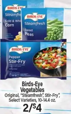 Angelo Caputo's Fresh Market Birds-Eye Vegetables offer