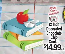 Angelo Caputo's Fresh Market 12 Inch Decorated Chocolate Chip Cookie offer