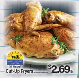 Angelo Caputo's Fresh Market Miller AMISH COUNTRY POULTRY All-Natural Cut-Up Fryers offer