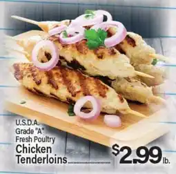 Angelo Caputo's Fresh Market U.S.D.A. Grade A Fresh Poultry Chicken Tenderloins offer