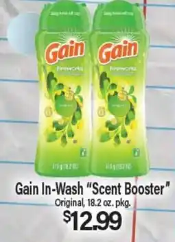 Angelo Caputo's Fresh Market Gain In-Wash Scent Booster offer