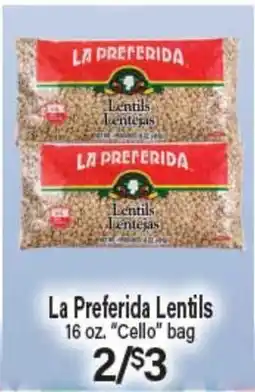 Angelo Caputo's Fresh Market La Preferida Lentils offer