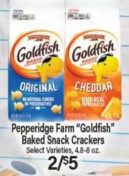 Angelo Caputo's Fresh Market Pepperidge Farm Goldfish Baked Snack Crackers offer