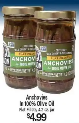 Angelo Caputo's Fresh Market Anchovies In 100% Olive Oil offer