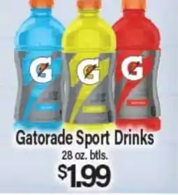 Angelo Caputo's Fresh Market Gatorade Sport Drinks offer