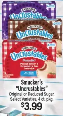 Angelo Caputo's Fresh Market Smucker's Uncrustables offer
