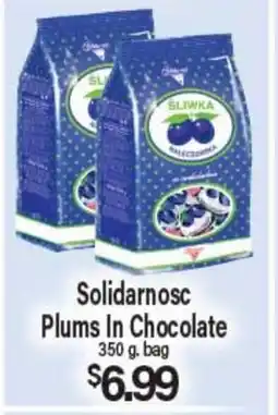 Angelo Caputo's Fresh Market Solidarnosc Plums In Chocolate offer