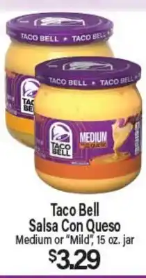 Angelo Caputo's Fresh Market Taco Bell Salsa Con Queso offer
