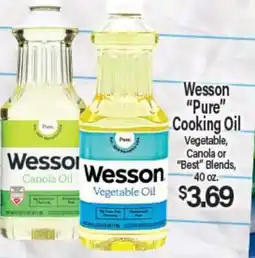 Angelo Caputo's Fresh Market Wesson Pure Cooking Oil offer