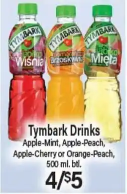 Angelo Caputo's Fresh Market Tymbark Drinks offer