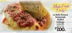 Angelo Caputo's Fresh Market La Bella Romana Homemade Stuffed Cabbage offer