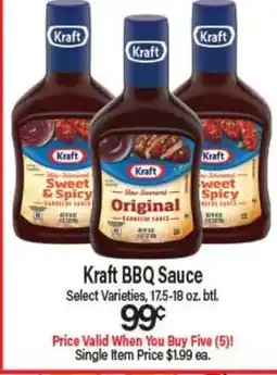 Angelo Caputo's Fresh Market Kraft BBQ Sauce offer