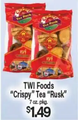 Angelo Caputo's Fresh Market TWI Foods Crispy Tea Rusk offer