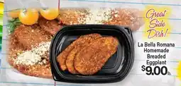 Angelo Caputo's Fresh Market La Bella Romana Homemade Breaded Eggplant offer