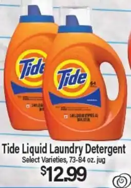 Angelo Caputo's Fresh Market Tide Liquid Laundry Detergent offer
