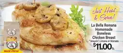 Angelo Caputo's Fresh Market La Bella Romana Homemade Boneless Chicken Breast offer