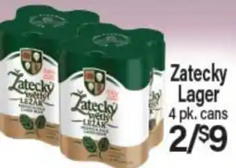 Angelo Caputo's Fresh Market Zatecky Lager offer