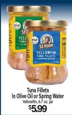Angelo Caputo's Fresh Market Tuna Fillets In Olive Oil or Spring Water offer
