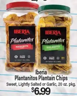 Angelo Caputo's Fresh Market Iberia Plantanitos Plantain Chips offer