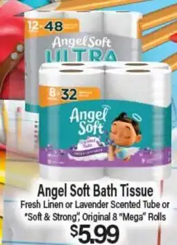 Angelo Caputo's Fresh Market Angel Soft Bath Tissue offer